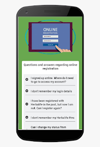 Captura de Pantalla 3 Herbal Nutrition Registration android