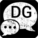Dark Grunge GO SMS Theme icon
