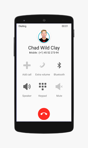 Chad Wild Clay Fake Call Video 2