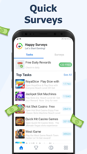Happy Surveys - Easy Cash App Screen 2
