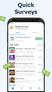 Happy Surveys - Easy Cash App