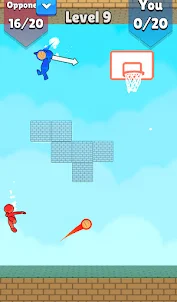 Basketball Hoop Shoot Battle