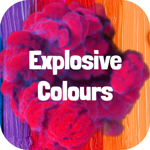 Explosive colours logo