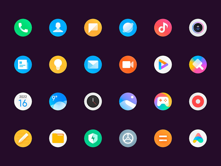 Miui 15 - Icon Pack (Round) - 3.0.6 - (Android)