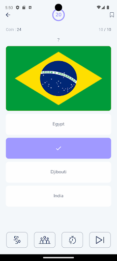 Quiz Game Screen 3