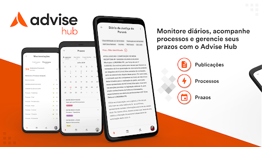 Android application Advise Hub screenshort