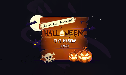 Android application Halloween Face Make Up 2016 screenshort