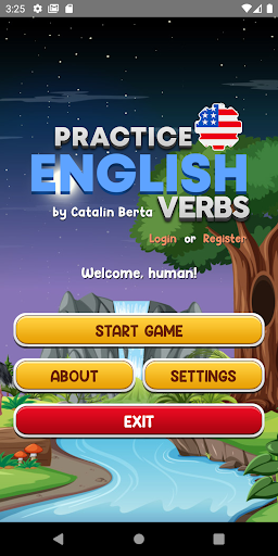 Learn English Verbs Game Screen 2