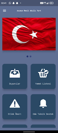 Android application Asımın Nesli Akıllı Yurt screenshort
