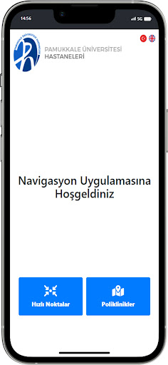 Android application Pau Navi screenshort