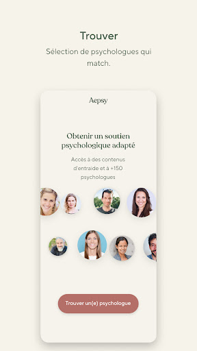 Aperçu de l'application