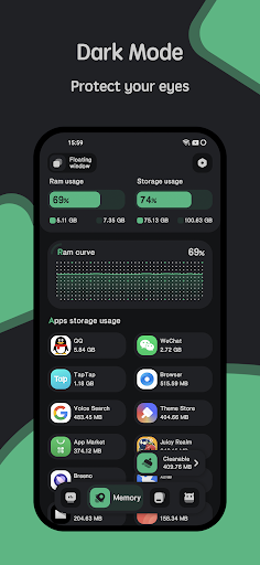 System Monitor Cpu Ram Battery - Tools - apps