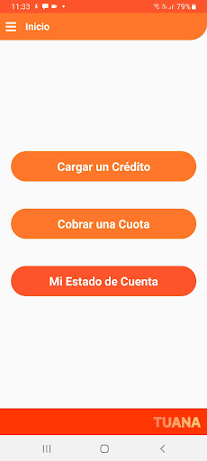 Android application Arriba Comercios screenshort