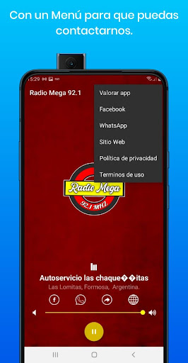 Radio Mega 92.1 Screen 2