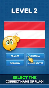 Guess Die Welt Flag Quiz Spiel