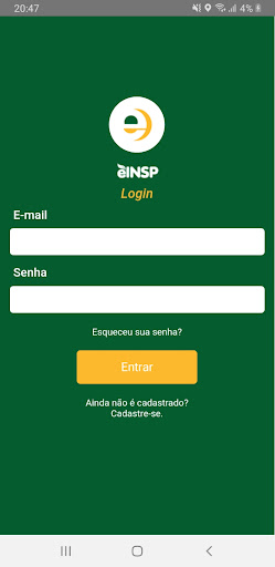 Android application EINSP screenshort