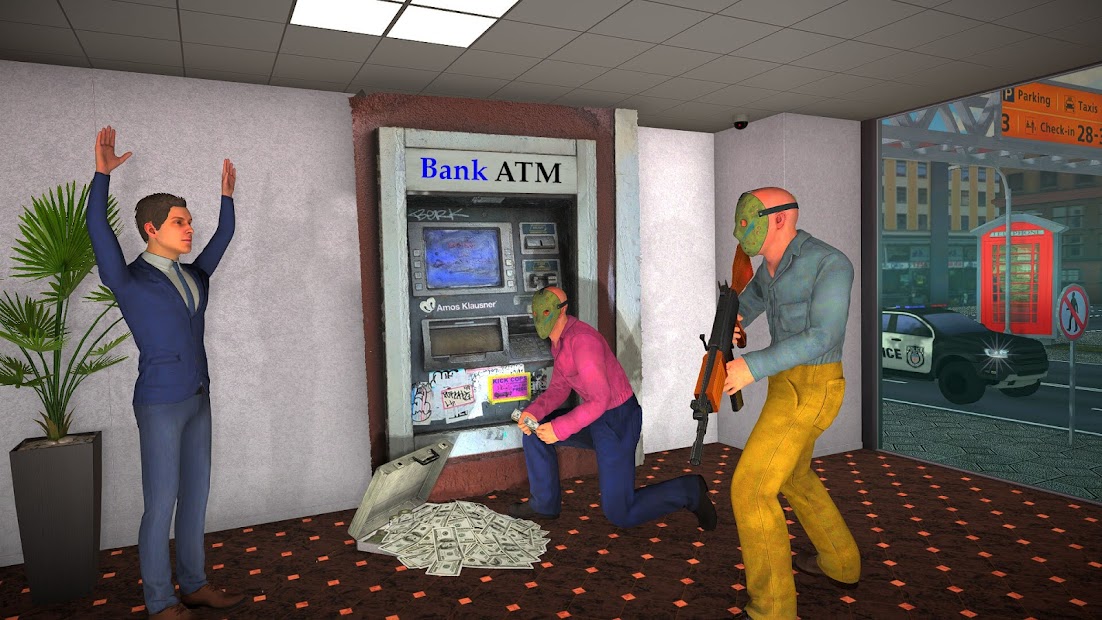 Captura de Pantalla 5 Robbers Bank Heist: Ultimate Police Chase 2020 android