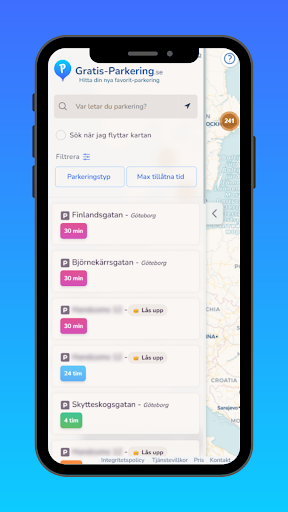 Android application Gratis Parkering screenshort
