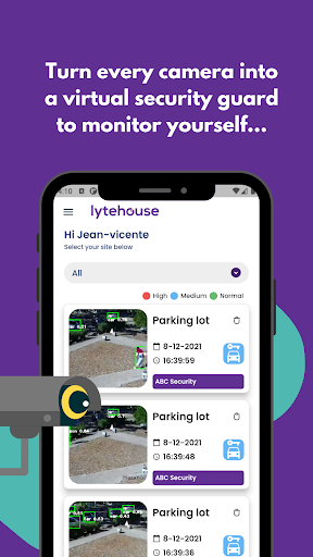 Android application Lytehouse screenshort