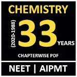 Cover Image of डाउनलोड 33 YEAR NEET CHEMISTRY PAST PA  APK