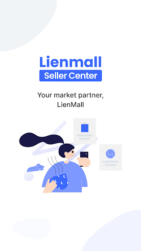 Android application Lienmall Seller Center screenshort