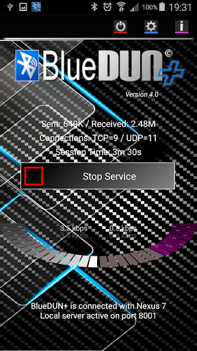 BlueDUN+ X12 Screen 3