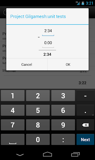 Simple Hours Screen 3
