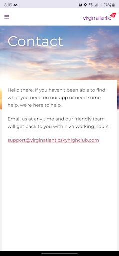 Virgin Atlantic Sky High Club