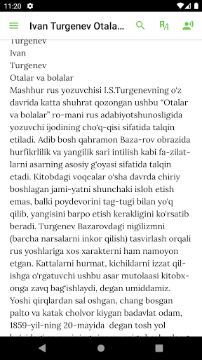 Ivan Turgenov Otalar va bolalar