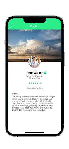 House Service App Screen 3