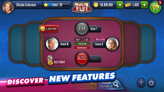 101 Okey Plus Apk 10