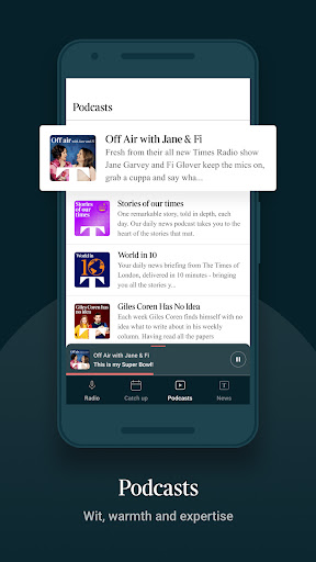 Screenshot of Times Radio - News & Podcasts