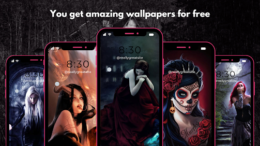 Gothic wallpapers HD - Black