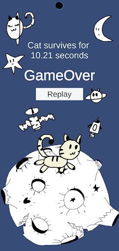 Android application moon cat screenshort