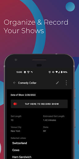 Standupr - Tool for Comedians Screen 3