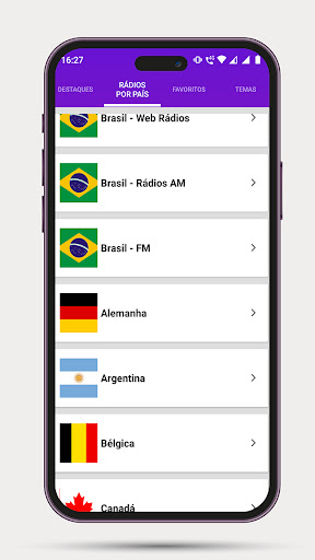 Android application Radio Online screenshort