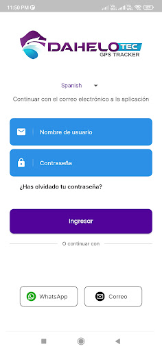 Android application DAHELO TEC screenshort