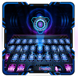 purple blue planet keyboard icon