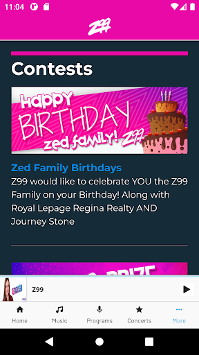 Z99 Regina Screen 2
