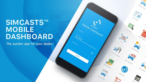 Android application Mobile Dashboard screenshort