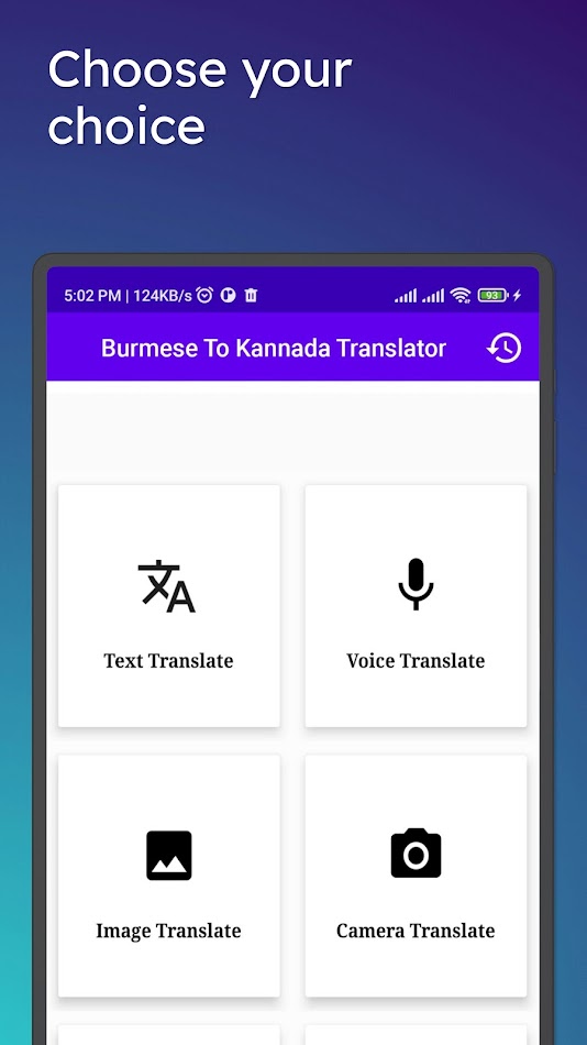 #7. Burmese To Kannada Translator (Android) Podle: Bhatiya Trans Technology