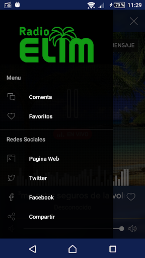 Android application Radio Elim screenshort