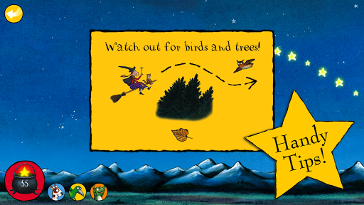 Room on the Broom Flying