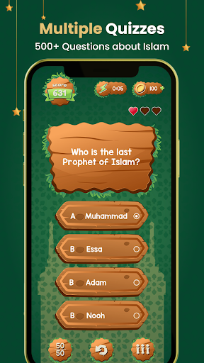 Islamic Quiz Screen 2