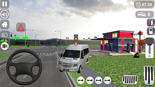 Real Minibus City Simulation Games
