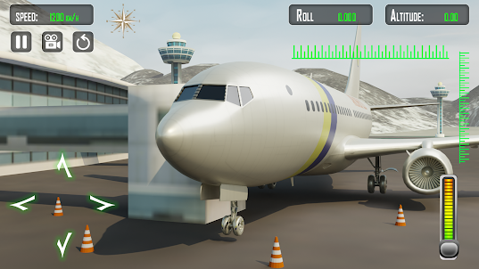 Airplane-Flight simulator game