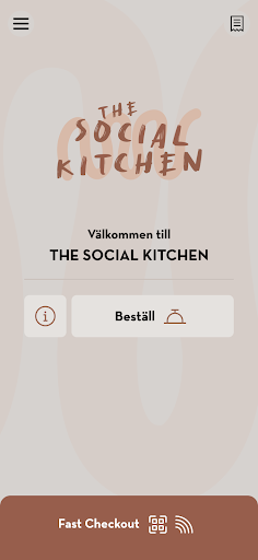 Android application The Social Kitchen screenshort
