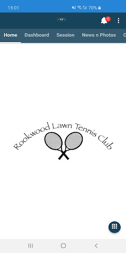 Android application Rookwood Lawn Tennis Club screenshort