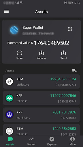 Firefly Wallet Pro Screen 2