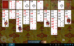 screenshot of Forty Thieves Solitaire HD